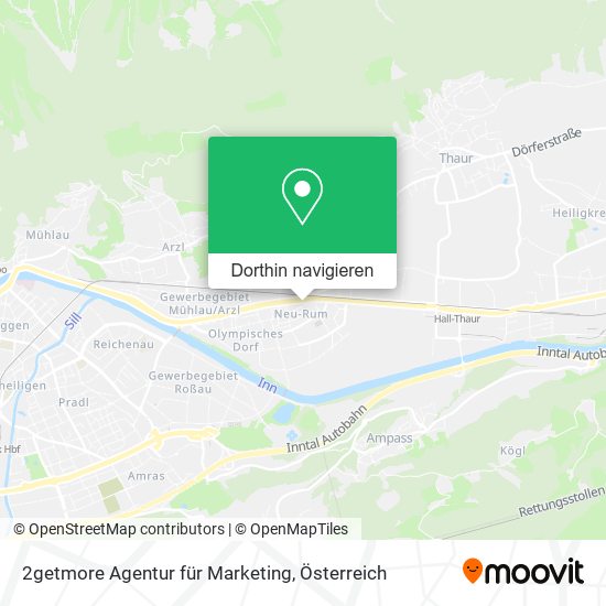 2getmore Agentur für Marketing Karte