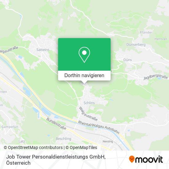 Job Tower Personaldienstleistungs GmbH Karte