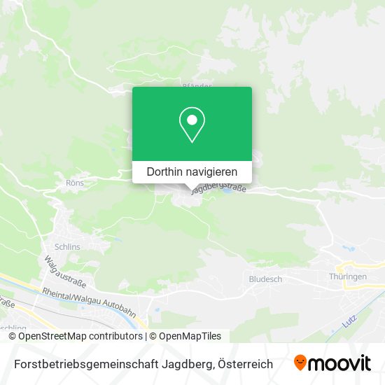 Forstbetriebsgemeinschaft Jagdberg Karte
