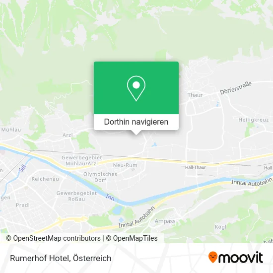 Rumerhof Hotel Karte