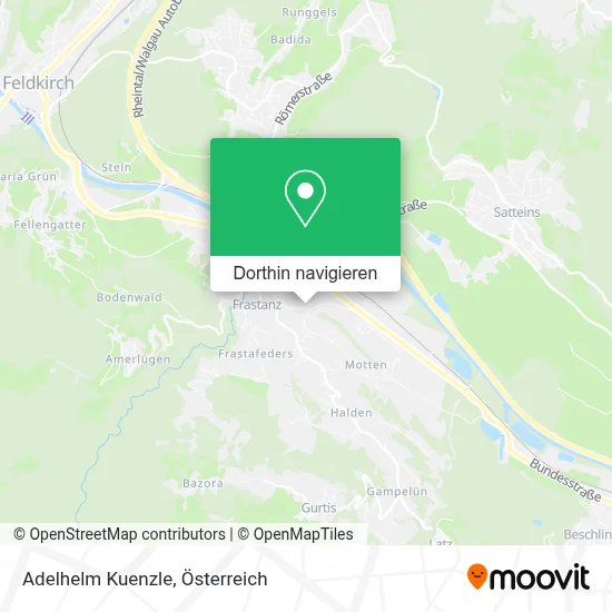 Adelhelm Kuenzle Karte