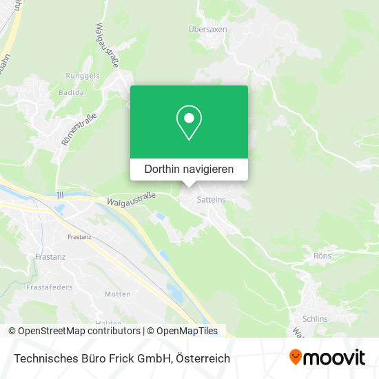 Technisches Büro Frick GmbH Karte