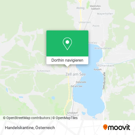 Handelskantine Karte