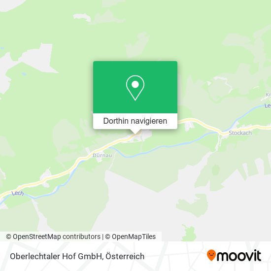 Oberlechtaler Hof GmbH Karte