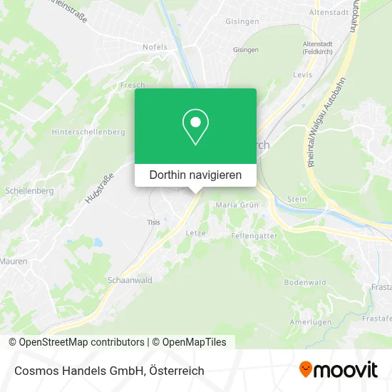 Cosmos Handels GmbH Karte