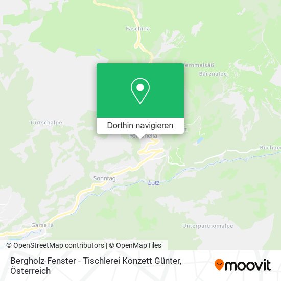 Bergholz-Fenster - Tischlerei Konzett Günter Karte