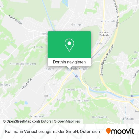 Kollmann Versicherungsmakler GmbH Karte