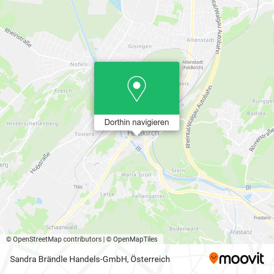 Sandra Brändle Handels-GmbH Karte