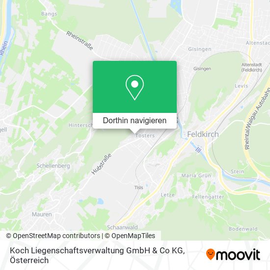 Koch Liegenschaftsverwaltung GmbH & Co KG Karte