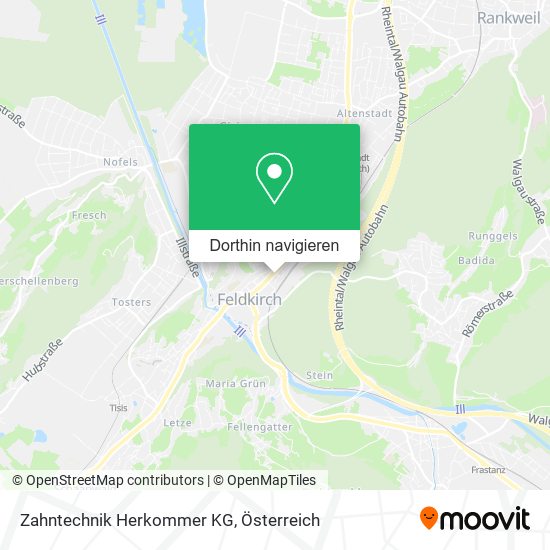 Zahntechnik Herkommer KG Karte