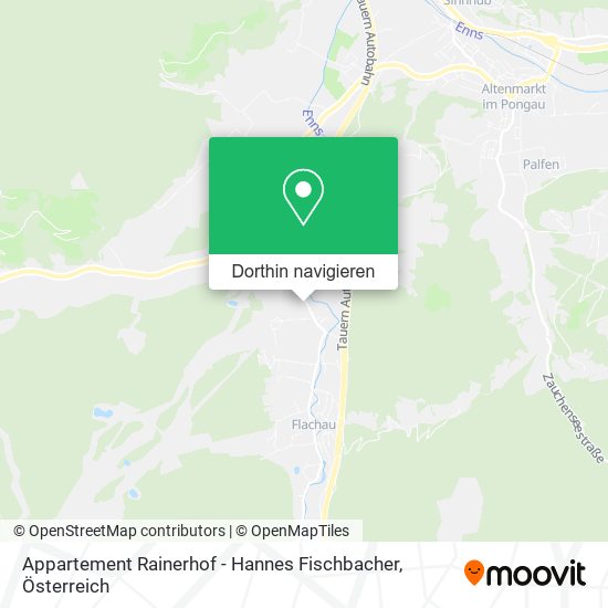 Appartement Rainerhof - Hannes Fischbacher Karte