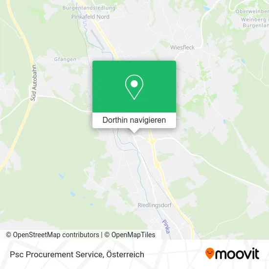 Psc Procurement Service Karte