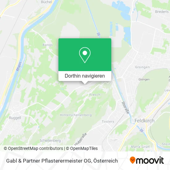 Gabl & Partner Pflasterermeister OG Karte