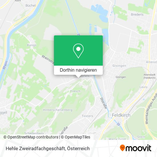 Hehle Zweiradfachgeschäft Karte