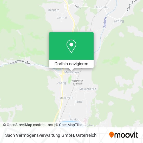 Sach Vermögensverwaltung GmbH Karte