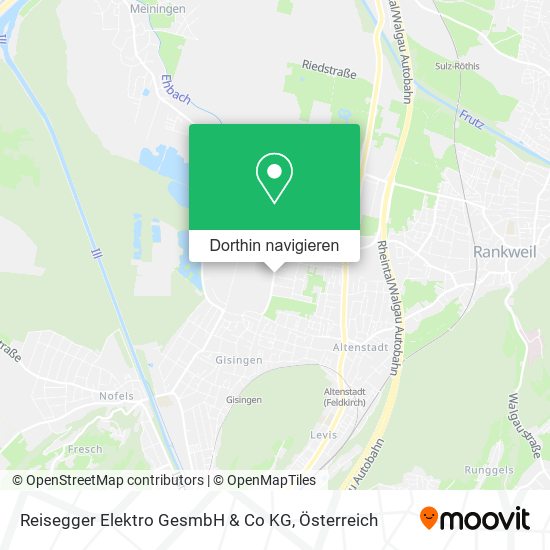 Reisegger Elektro GesmbH & Co KG Karte