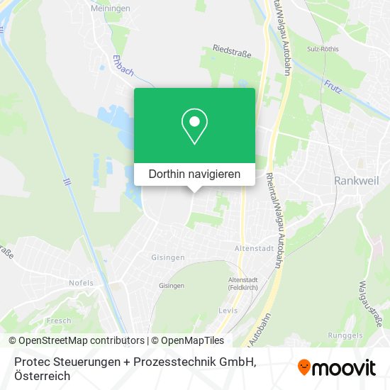 Protec Steuerungen + Prozesstechnik GmbH Karte