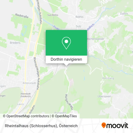 Rheintalhaus (Schlosserhus) Karte