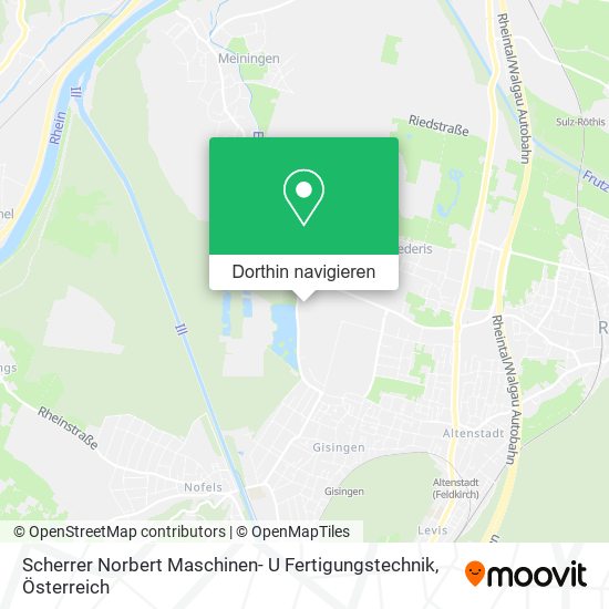 Scherrer Norbert Maschinen- U Fertigungstechnik Karte