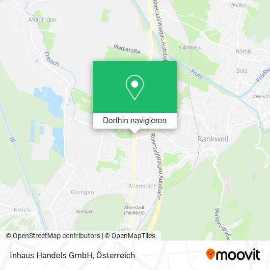 Inhaus Handels GmbH Karte