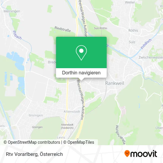 Rtv Vorarlberg Karte