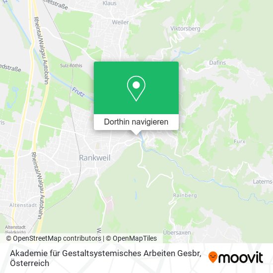 Akademie für Gestaltsystemisches Arbeiten Gesbr Karte
