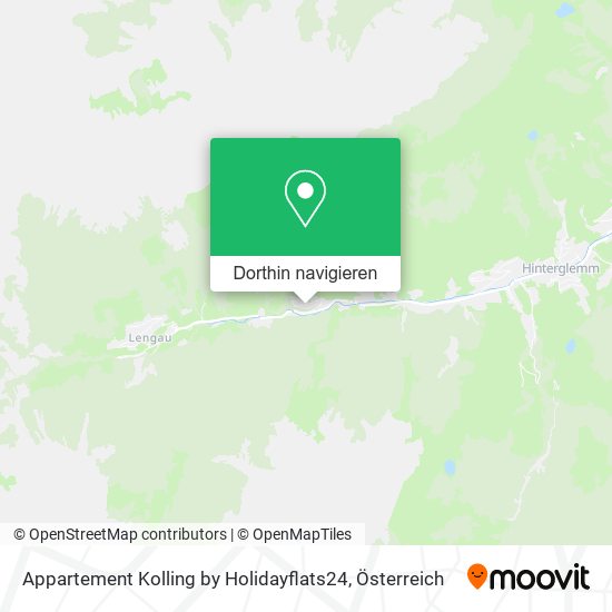 Appartement Kolling by Holidayflats24 Karte