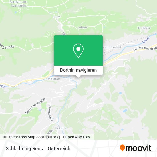 Schladming Rental Karte