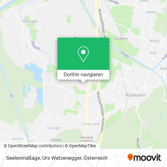 Seelenmaßage, Urs Watzenegger Karte