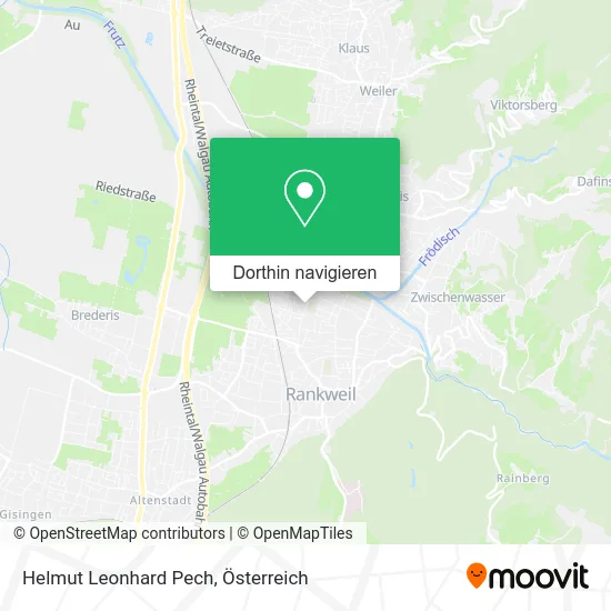 Helmut Leonhard Pech Karte