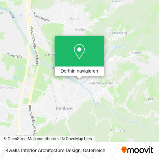 4walls Interior Architecture Design Karte