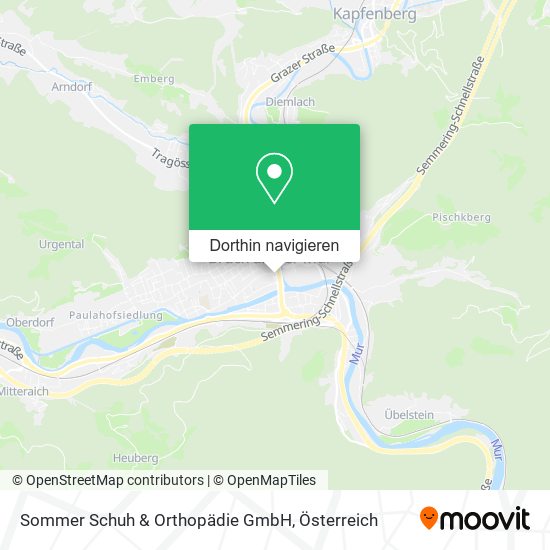 Sommer Schuh & Orthopädie GmbH Karte