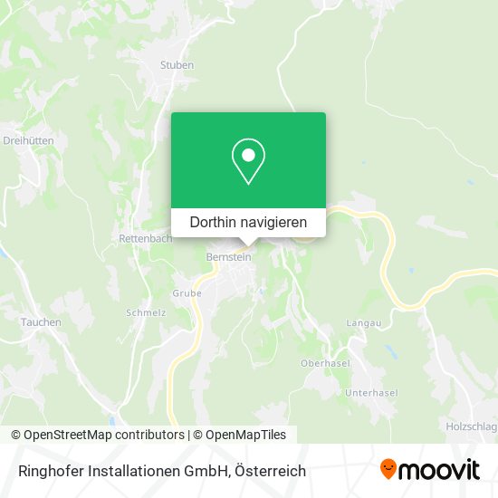 Ringhofer Installationen GmbH Karte