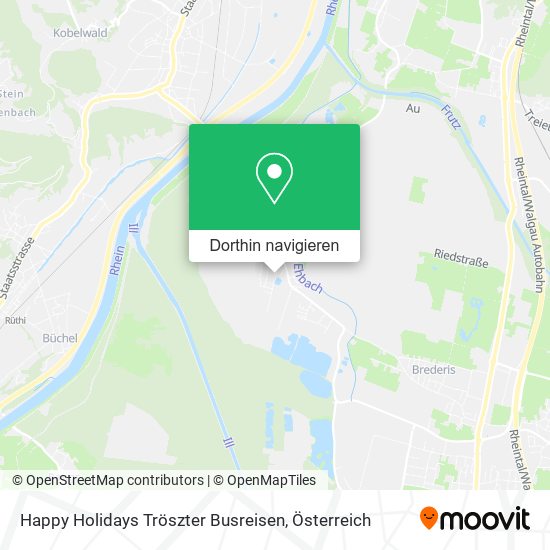 Happy Holidays Tröszter Busreisen Karte