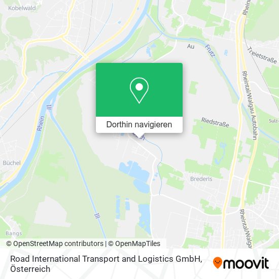 Road International Transport and Logistics GmbH Karte
