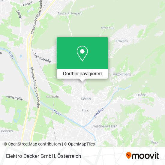Elektro Decker GmbH Karte