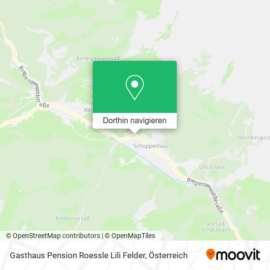 Gasthaus Pension Roessle Lili Felder Karte