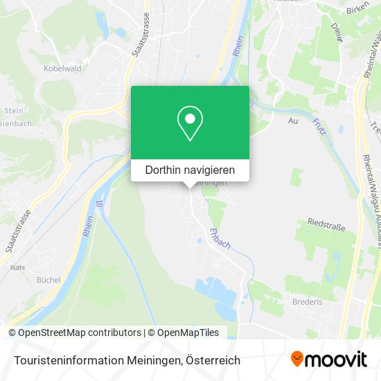 Touristeninformation Meiningen Karte