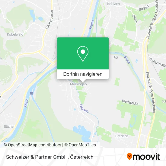 Schweizer & Partner GmbH Karte