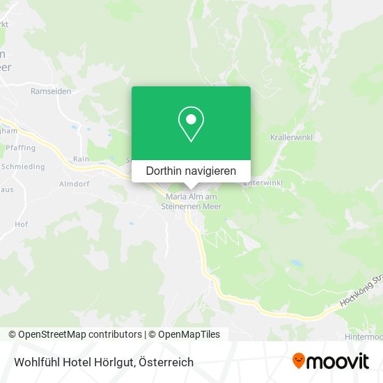 Wohlfühl Hotel Hörlgut Karte