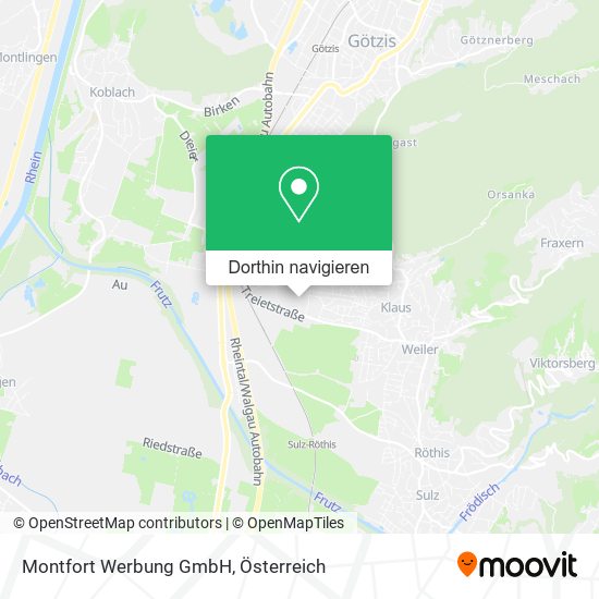 Montfort Werbung GmbH Karte