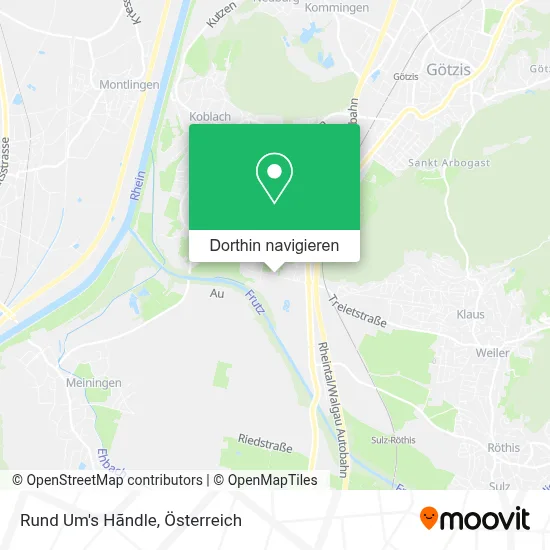 Rund Um's Hãndle Karte