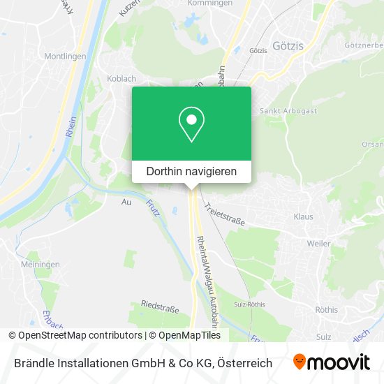 Brändle Installationen GmbH & Co KG Karte