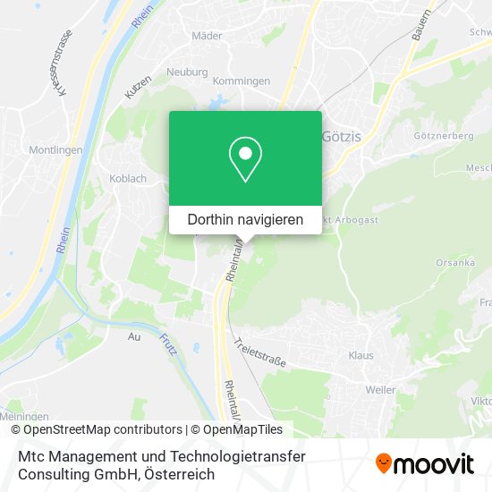 Mtc Management und Technologietransfer Consulting GmbH Karte