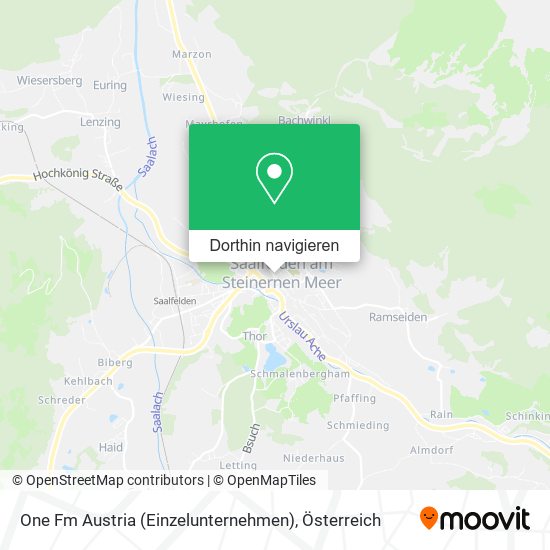 One Fm Austria (Einzelunternehmen) Karte