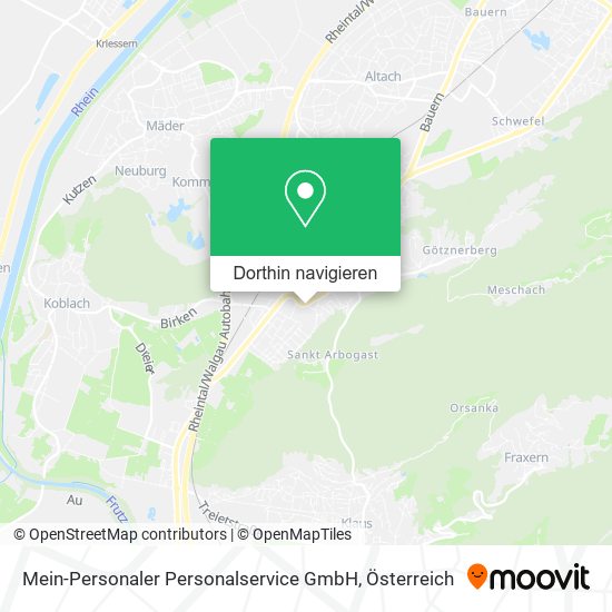 Mein-Personaler Personalservice GmbH Karte