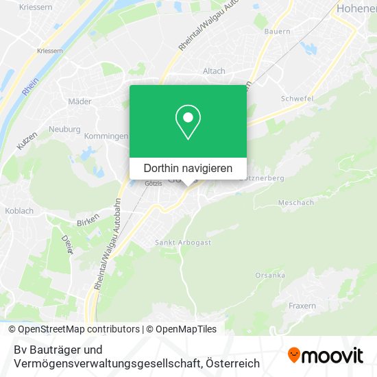 Bv Bauträger und Vermögensverwaltungsgesellschaft Karte