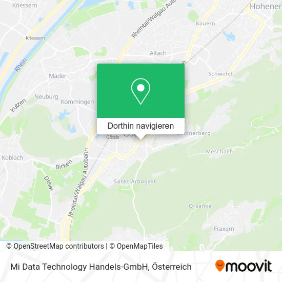 Mi Data Technology Handels-GmbH Karte
