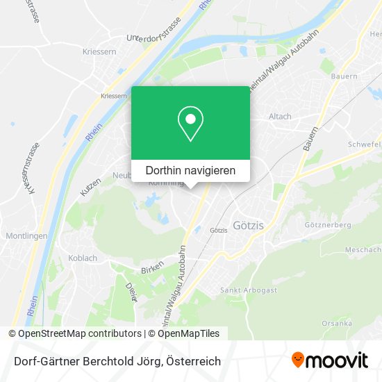 Dorf-Gärtner Berchtold Jörg Karte