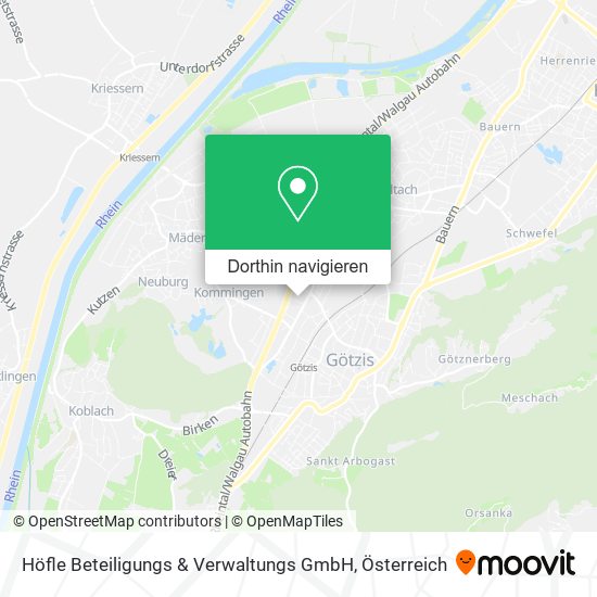 Höfle Beteiligungs & Verwaltungs GmbH Karte